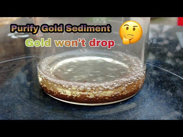 Purify Gold Sediment Using Hydrochloric Acid