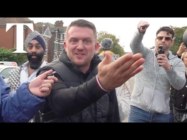 Tommy Robinson charged under Terrorism Act in Kent