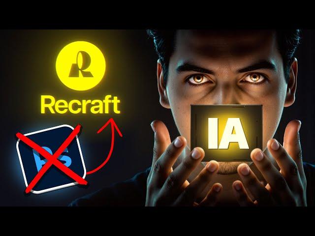 Photoshop est-il mort ? Cette IA est CHOQUANTE ! ( RECRAFT )