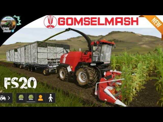 Farming simulator 20 |GomselMash Fs 8060 /Forage Harvester Mods 