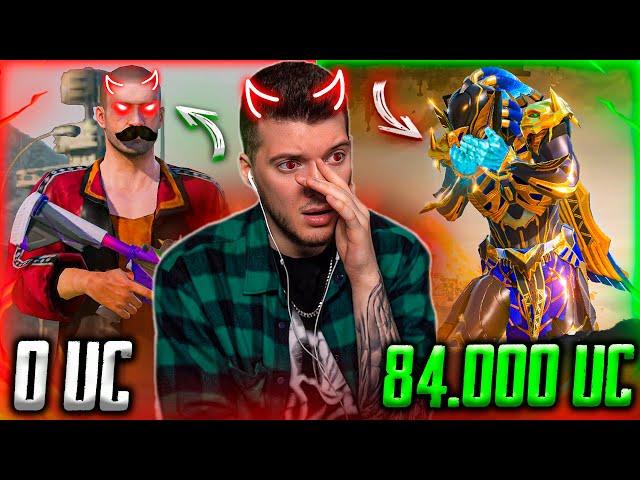  ЭТО ПРОКЛЯТЫЙ АККАУНТ В PUBG MOBILE! ПРОКАЧКА АККАУНТА на 84000 UC В ПУБГ МОБАЙЛ!