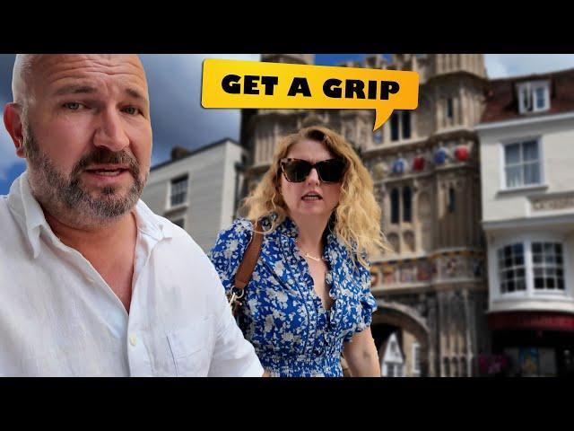 I Annoyed My Girlfriend in CANTERBURY! 