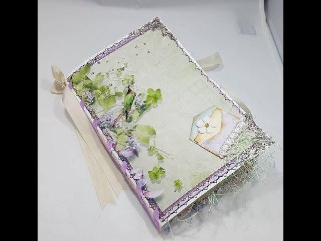 (Sold) Timeless Victorian Junk Journal - DTP Seneca Pond Crafts