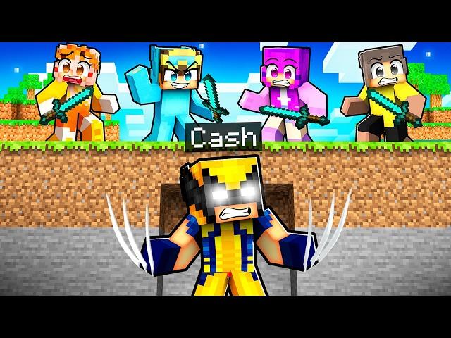 Hunters vs WOLVERINE in Minecraft!