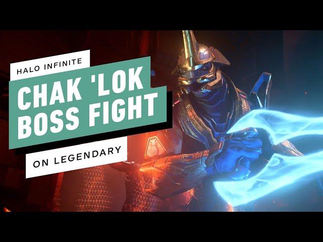 Halo Infinite Legendary Difficulty Chak Lok Boss Fight [4K/60FPS]