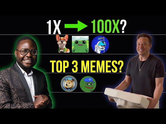  Make MILLIONS with Meme Coins? Top 3 Crypto About to EXPLODE? 