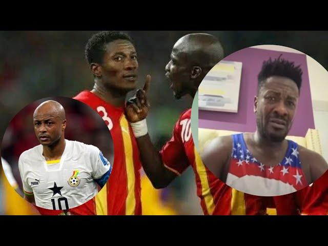 Asamoah Gyan finally breaks silence. They used Dede Ayew against me. They did same to him later.