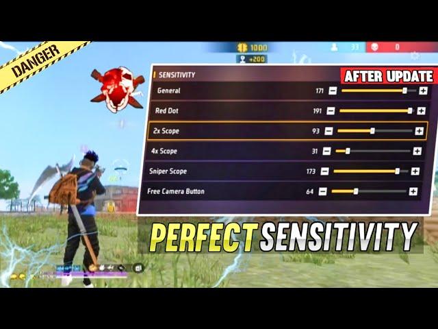 I Found Best Headshot Sensitivity + Settings ️ Free fire Onetap Headshot Sensitivity