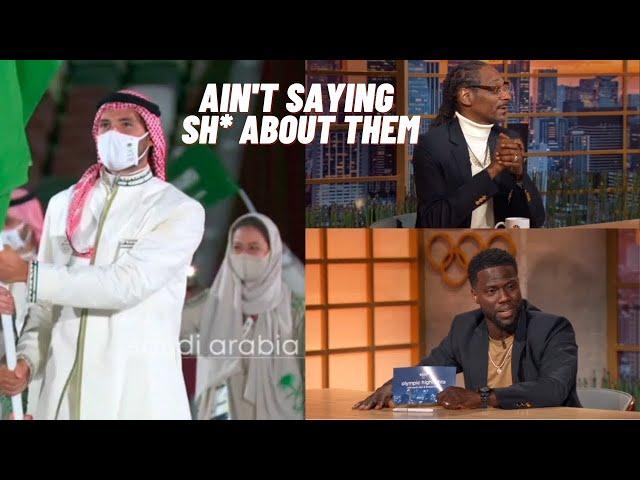 Snoop Dogg and Kevin Hart are afraid of roasting Saudi Arabia's Olympics Team