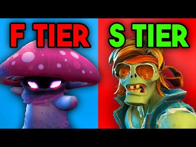 The ULTIMATE Plants vs. Zombies BFN Tier List