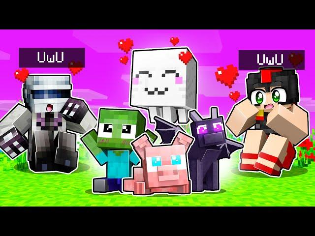 Paso Minecraft pero TODO ES KAWAII UWU  INVICTOR y ELMAYO97