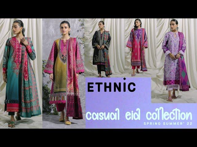 Ethnic Eid Collection'22 || Ethnic new summer Unstitch collection 2022