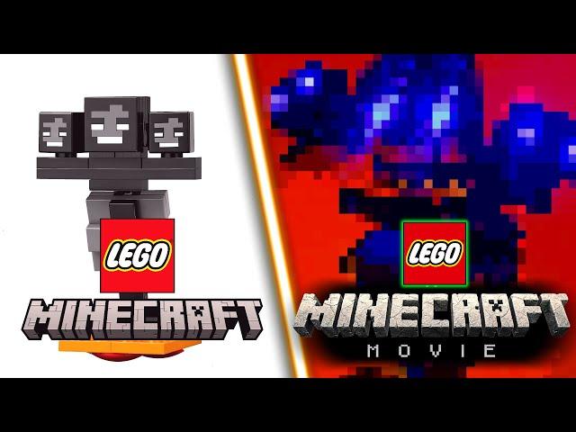 I Built The LEGO WITHER in the Style of A MINECRAFT MOVIE
