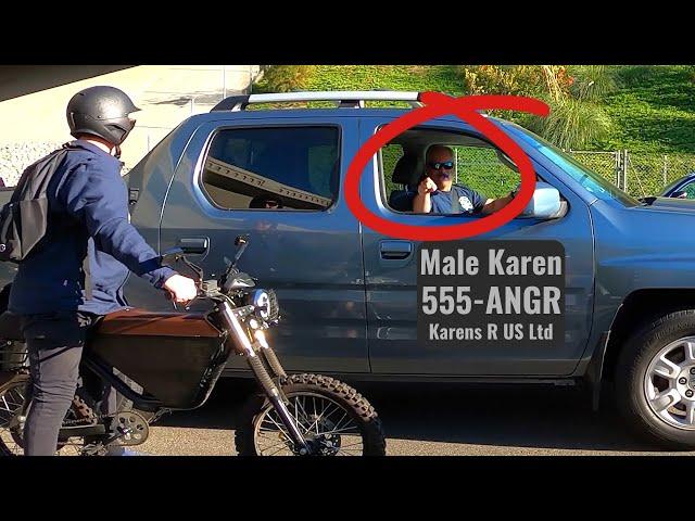 Ebikes vs Karens - But they're increasingly aggressive