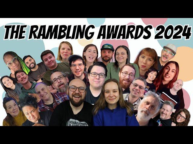 The Rambling Awards 2024 - Featuring 20 Categories and 27 Presenters!