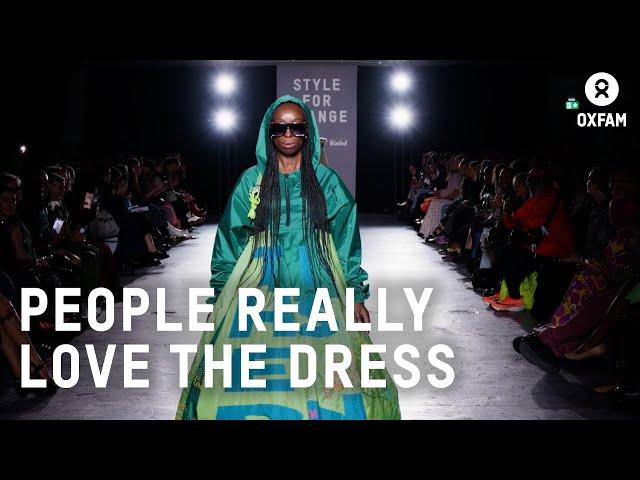 From Festivals to a London Fashion Week Catwalk  - the story of an Amazing Dress | Oxfam GB