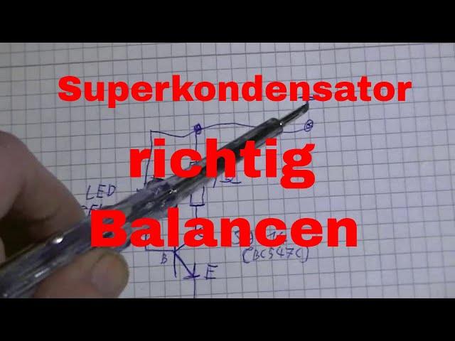 Roller with supercapacitor new balancer built with transistors - eflose #889