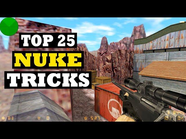 CS 1.6 Top 25 tricks on NUKE