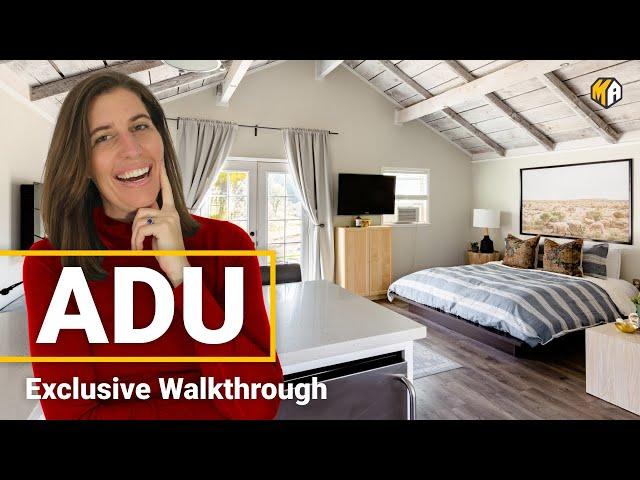 Adorable ADU Cottage Walkthrough | Tiny House Tour with Caitlin Bigelow