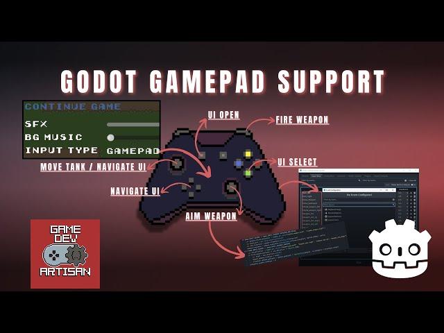 How to Add Controller Support in Godot 4 - Godot Fundamentals