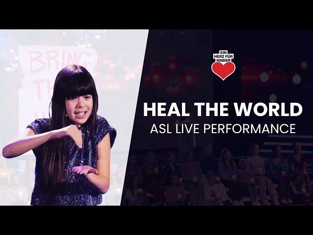 FIA - "Heal the World" (COVER) by Michael Jackson | with supportive ASL (american sign language)