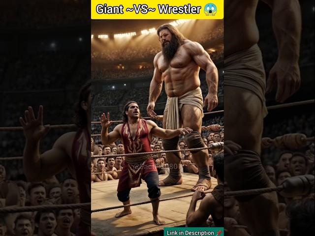 Giant Vs Wrestler  #shorts #wrestling #giant #wrestlemania