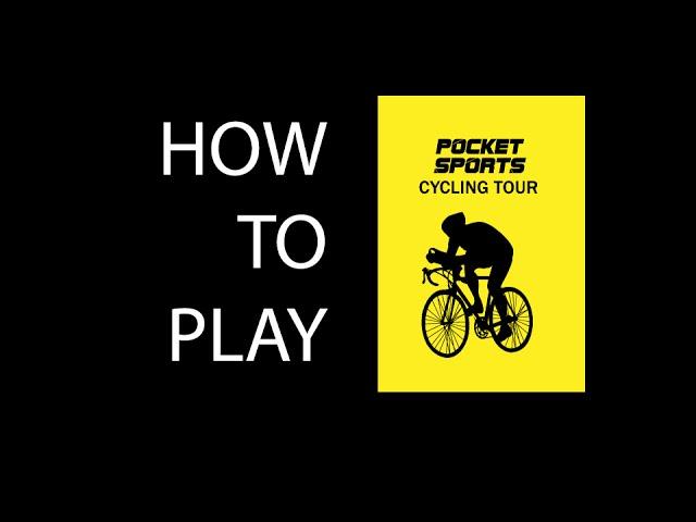 Pocket Sports Cycling Tour - HOW TO PLAY