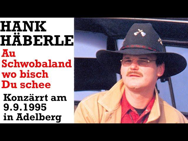 Hank Häberle - Au Schwobaland wo bisch Du schee (Live) | Schwabenrock - Spätzle`s Country