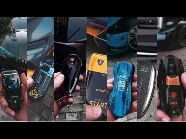 Top 15 Mind Blowing keys Bugatti, Ferrari, Lamborghini, koenigsegg, Maybach, Mclaren... Concepts