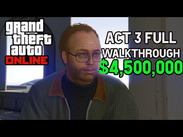 GTA Online - The Doomsday Scenario - Act 3 Full Walkthrough (4K 60FPS)