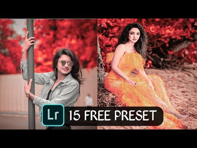 Lightroom Free 15 Preset //lightroom Red Moody effect// Lightroom editing Tutorial//Vishal Editing