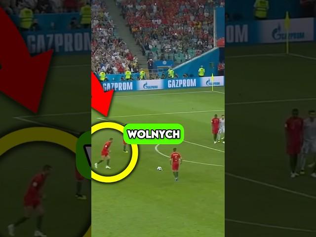 Czemu Ronaldo NIE strzela rzutów wolnych? #shorts