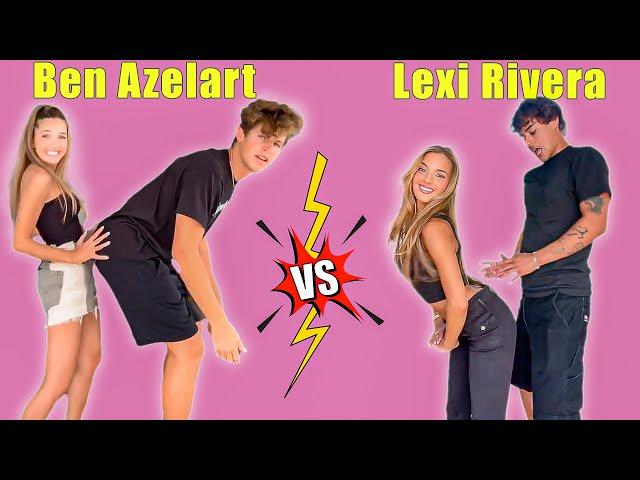 Ben Azelart TikTok vs Lexi Rivera TikTok | Try Not To Laugh Watching TikTok Compilation