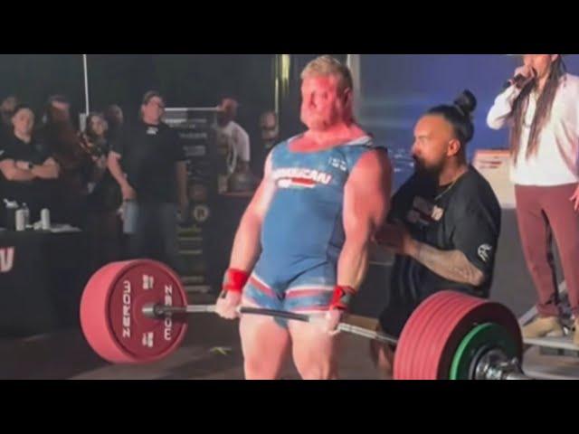 World's Strongest Bodybuilder Breaks The World Record!