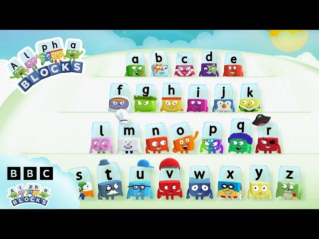 Meet the Alphablocks - A To Z & Capital Letters | Phonics for Kids - Learn To Read | Alphablocks​