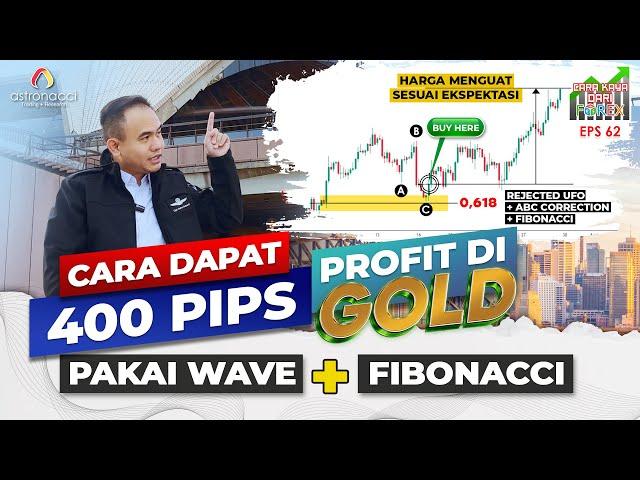 BELAJAR CARA MENGGUNAKAN ELLIOTT WAVE UNTUK TRADING GOLD | FIBONACCI + UNFILLED ORDER