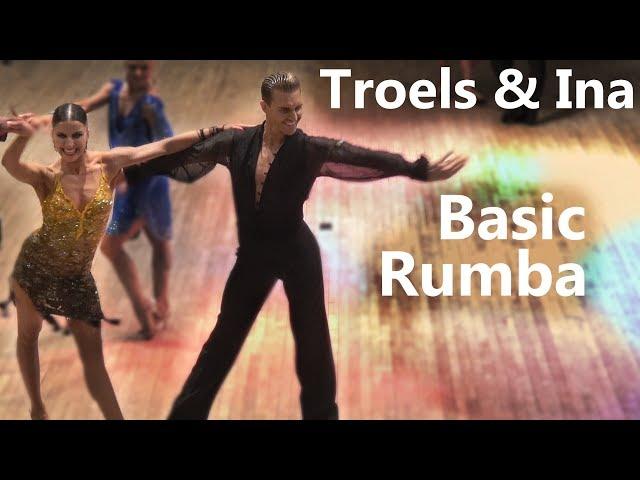 Troels Bager and Ina Jeliazkova (USA) - All England 2019 - Pro Latin | B.A.S.E. Basic Rumba