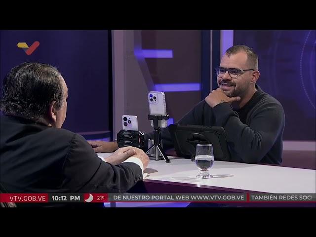 Hermann Escarrá entrevistado en "A Pulso" con Julio Riobó, 9 agosto 2024