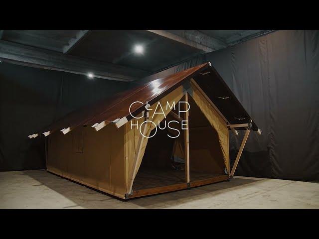 Glamphouse unique glamping tent - Model: "Barta PVC"