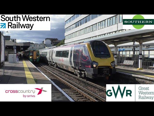 Evening Trains at Southampton Central - SWML 12th September 2024