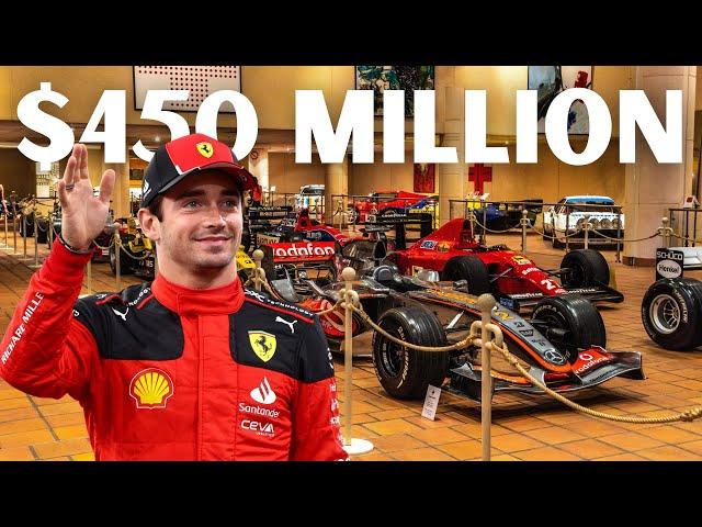 Inside Charles Leclerc $450 Million F1 Car Collection - Charles Leclerc Car Collection