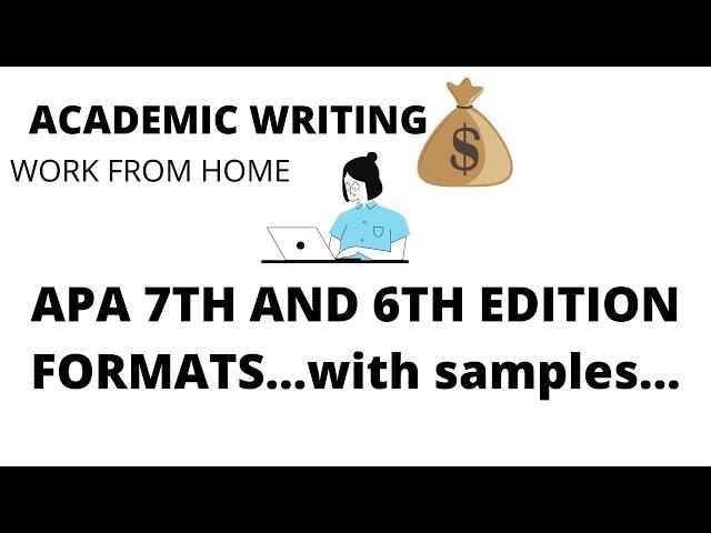 THIS IS HOW YOU FORMAT ACADEMIC WORK IN APA STYLE..+SAMPLES FOR REFERENCE.# CAREY`S THOUGHTS.