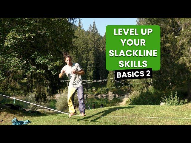 Level Up your Slackline Skills - Basics 2