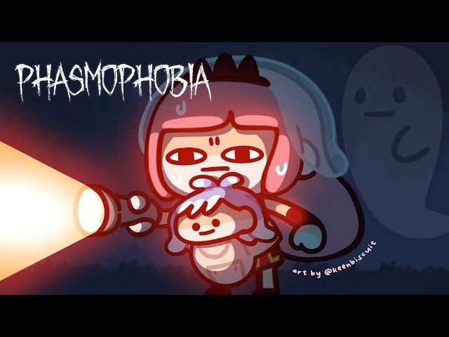 【Phasmophobia】I will protect Uncle Dad :D w/ @MoriCalliope