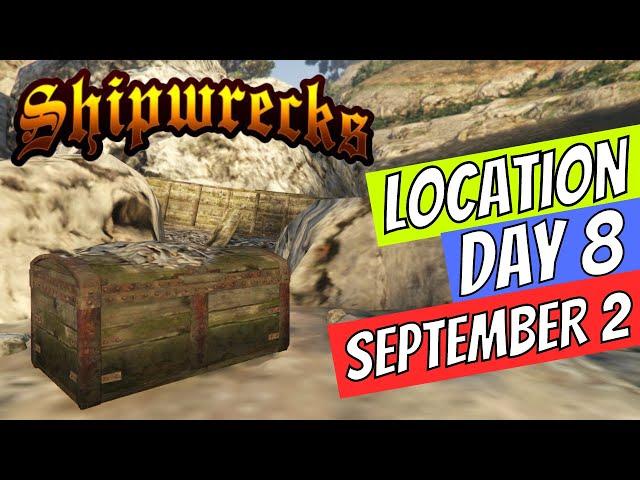 GTA Online Shipwreck Locations For September 2 | Shipwreck Daily Collectibles Guide GTA 5 Online