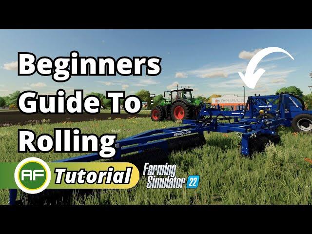 Beginners Guide To Field Rolling - Increase Yield Bonus - Farming Simulator 22