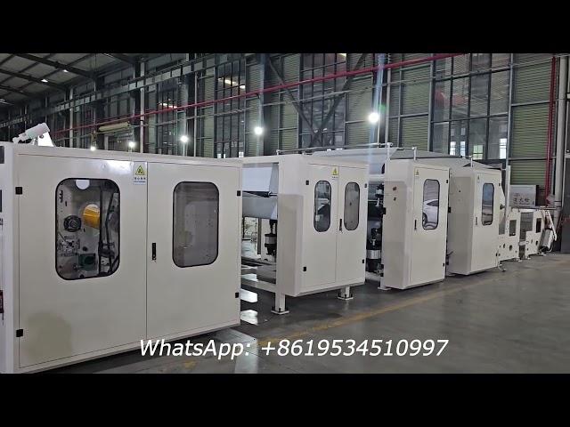 Fully automatic color glue lamination toilet paper making machine at a good price