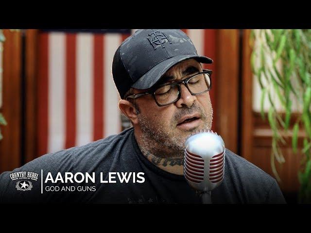 Aaron Lewis - God and Guns (Acoustic) // Country Rebel HQ Session