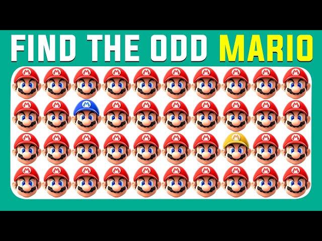 Find the ODD One Out - Super Mario Edition | Easy, Medium, Hard | Quacky Quiz