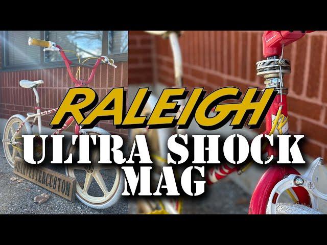 1987 Raleigh Ultra Shock Mag Old School Freestyle BMX Freshen Up @harvesterbmx